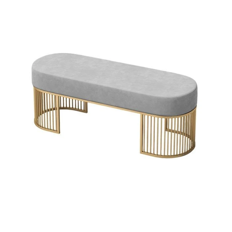Entry door shoe change stool clothing fitting room long light luxury living room soft bag seat cushion
Entry door shoe change stool clothing fitting room long light luxury living room soft bag seat cushion