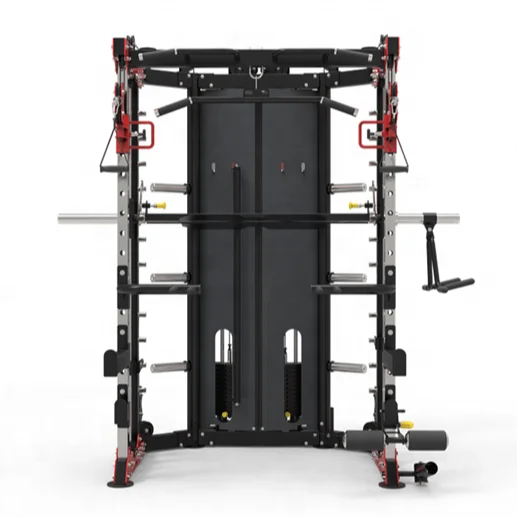 Multi-Power Rack for Home Gym Sport Bodybuilding Equipment Metal Cable Crossover Multifunctional Smith Machine
Multi-Power Rack for Home Gym Sport Bodybuilding Equipment Metal Cable Crossover Multifunctional Smith Machine