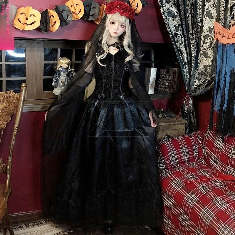 Halloween Ghost Bride Cosplay Long Skirt Girls Costume Elegant Traditional Chinese Long Dress Stage Performance Fashionable L...
Halloween Ghost Bride Cosplay Long Skirt Girls Costume Elegant Traditional Chinese Long Dress Stage Performance Fashionable L...