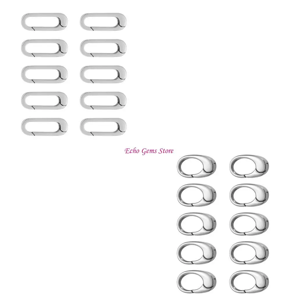 10pcs Sturdy Sterlings Silver Clasp for Necklace and Bracelet Personalization C71A
10pcs Sturdy Sterlings Silver Clasp for Necklace and Bracelet Personalization C71A