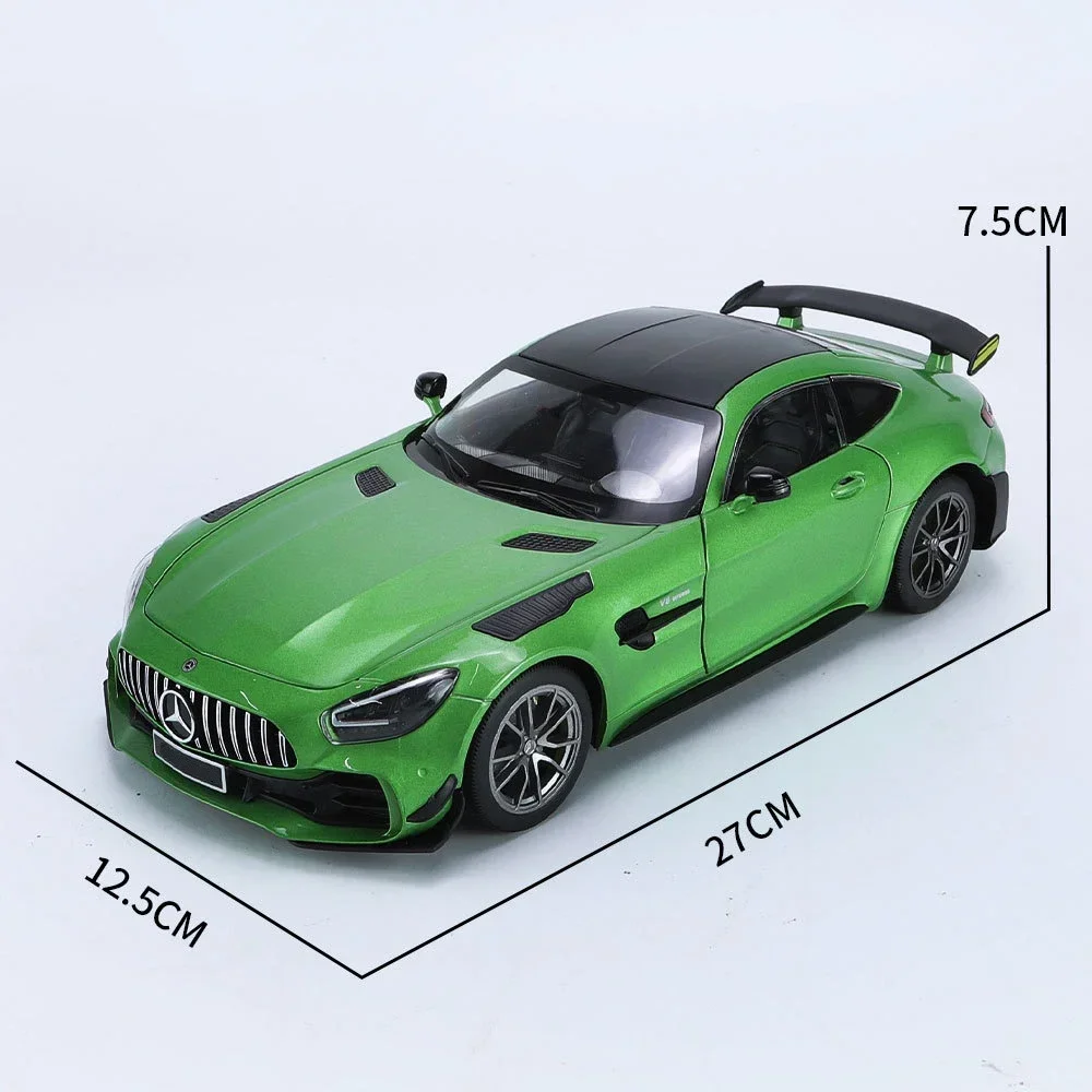 1:18 Benz GTR Green Demon Alloy Model Car Toy Diecasts Metal Casting Sound and Light Car Toys Vehicle
1:18 Benz GTR Green Demon Alloy Model Car Toy Diecasts Metal Casting Sound and Light Car Toys Vehicle