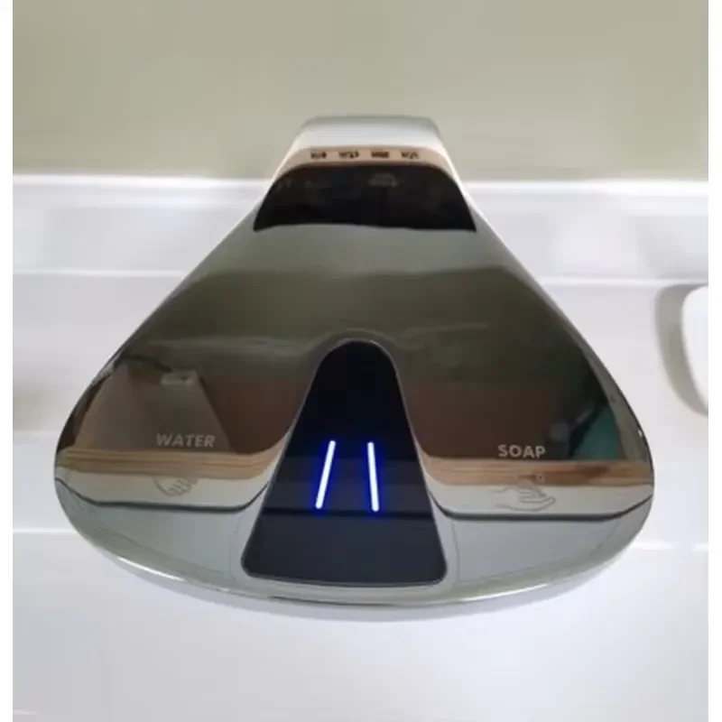 Lavatory 2 in 1 Function Induction Cold Water Faucet + Induction Foam Soap Dispenser
Lavatory 2 in 1 Function Induction Cold Water Faucet + Induction Foam Soap Dispenser