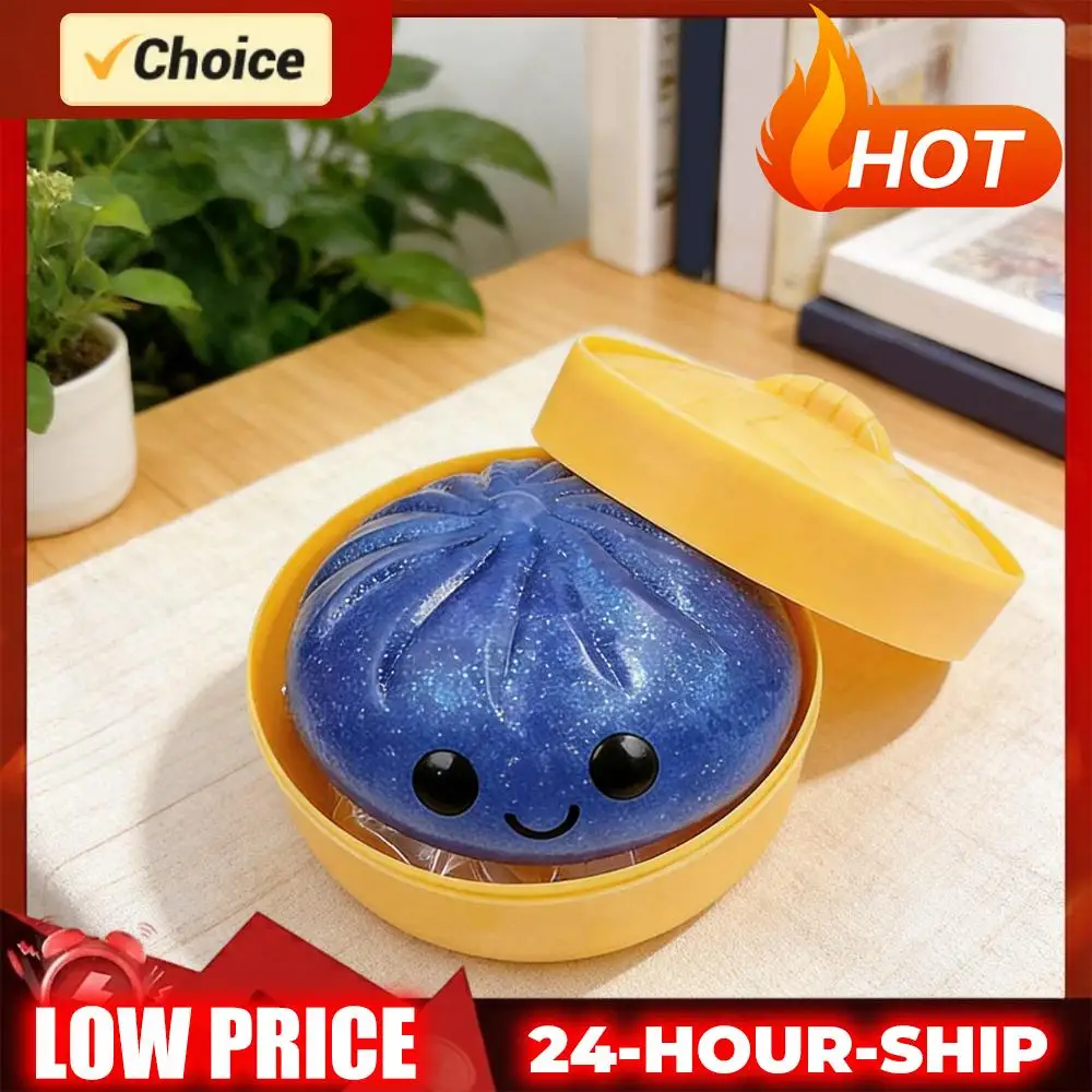 Glitter Dumpling Fidget Toy Squeeze Dough Ball Bun with Food Steamer Stretchy Desk Toy Party Favors Gifts for Adults
Glitter Dumpling Fidget Toy Squeeze Dough Ball Bun with Food Steamer Stretchy Desk Toy Party Favors Gifts for Adults