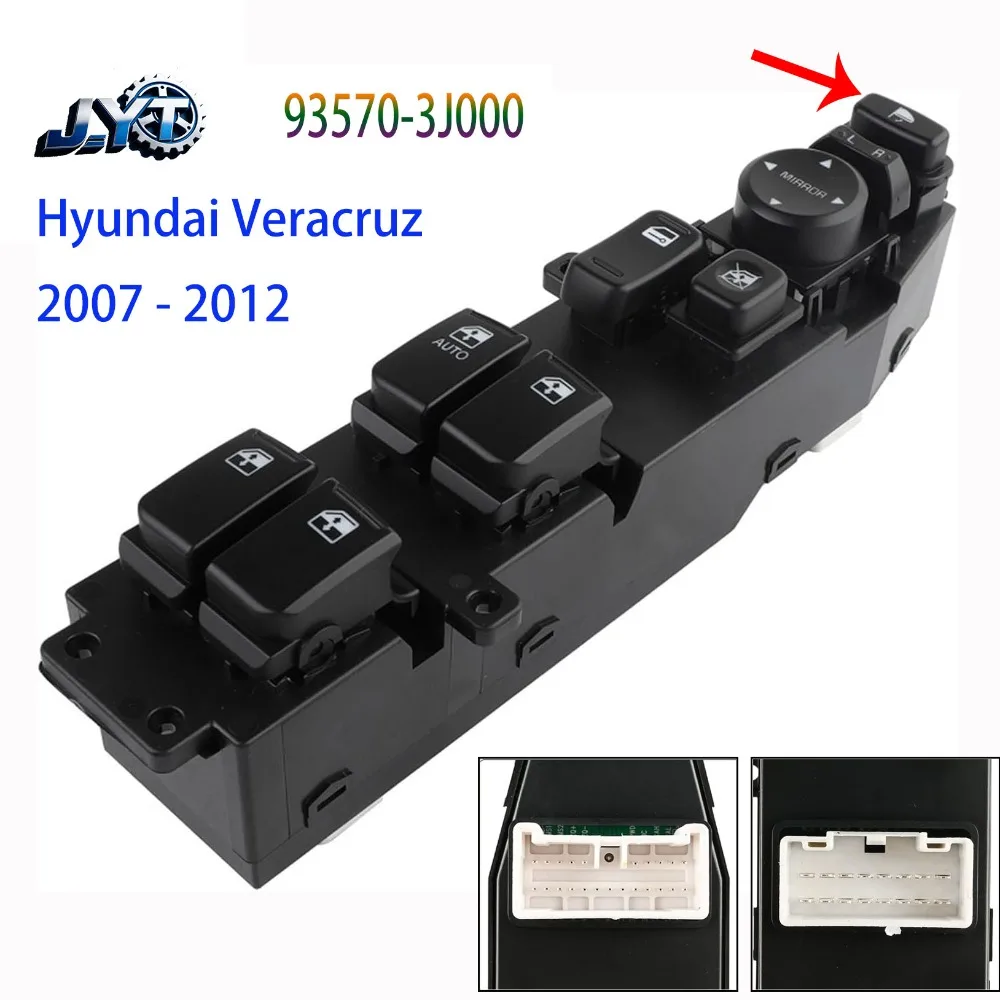 LHD Electric Power Window Switch for Hyundai Veracruz 2007 - 2012 Front Left Glass Lifter Control Button Auto Parts93570-3J000
LHD Electric Power Window Switch for Hyundai Veracruz 2007 - 2012 Front Left Glass Lifter Control Button Auto Parts93570-3J000