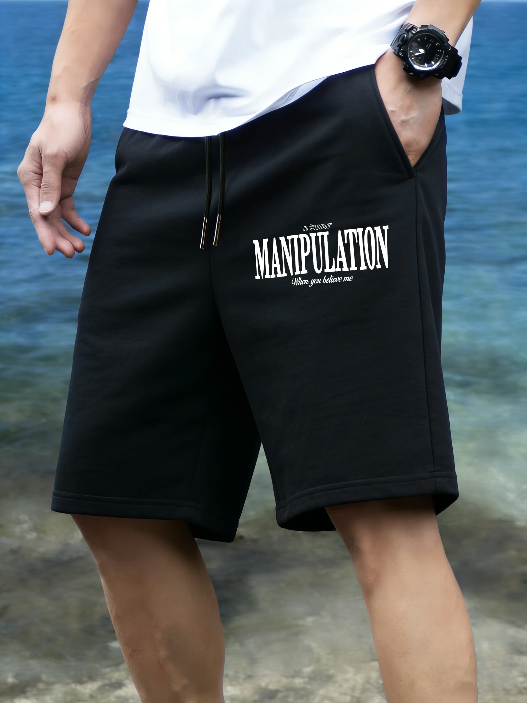 It'S Not Manipulation You Believe Me Print Men'S Shorts Beach Swimming Trunks Summer Casual Pants Gym Elasticity Wide Leg Pant
It'S Not Manipulation You Believe Me Print Men'S Shorts Beach Swimming Trunks Summer Casual Pants Gym Elasticity Wide Leg Pant