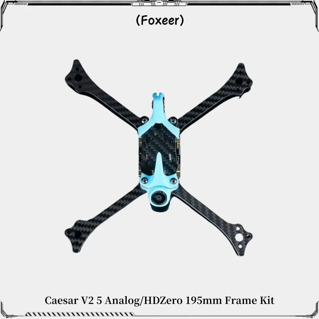 Foxeer Caesar V2 5-дюймовая гоночная рамка, аналоговая HDZero 195 мм Toray T700, карбоновое шелковистое покрытие, 20x20 мм, M3, 5 мм, комплект нанокамеры с рычагом
Foxeer Caesar V2 5-дюймовая гоночная рамка, аналоговая HDZero 195 мм Toray T700, карбоновое шелковистое покрытие, 20x20 мм, M3, 5 мм, комплект нанокамеры с рычагом