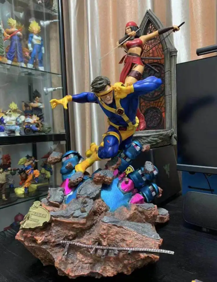 Custom Marvel X Men Cyclops 1/4 Scale Statue Two Interchangeable Head Sculpts Resin Model Collectible Gift
Custom Marvel X Men Cyclops 1/4 Scale Statue Two Interchangeable Head Sculpts Resin Model Collectible Gift