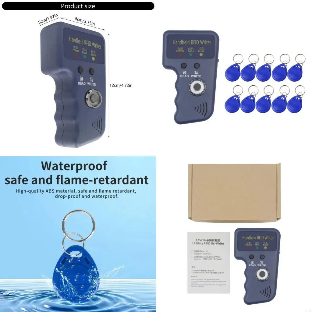 TM Copier 125kHz Universal for T5577 CET5200 Duplicator Reader Writer K1KF
TM Copier 125kHz Universal for T5577 CET5200 Duplicator Reader Writer K1KF