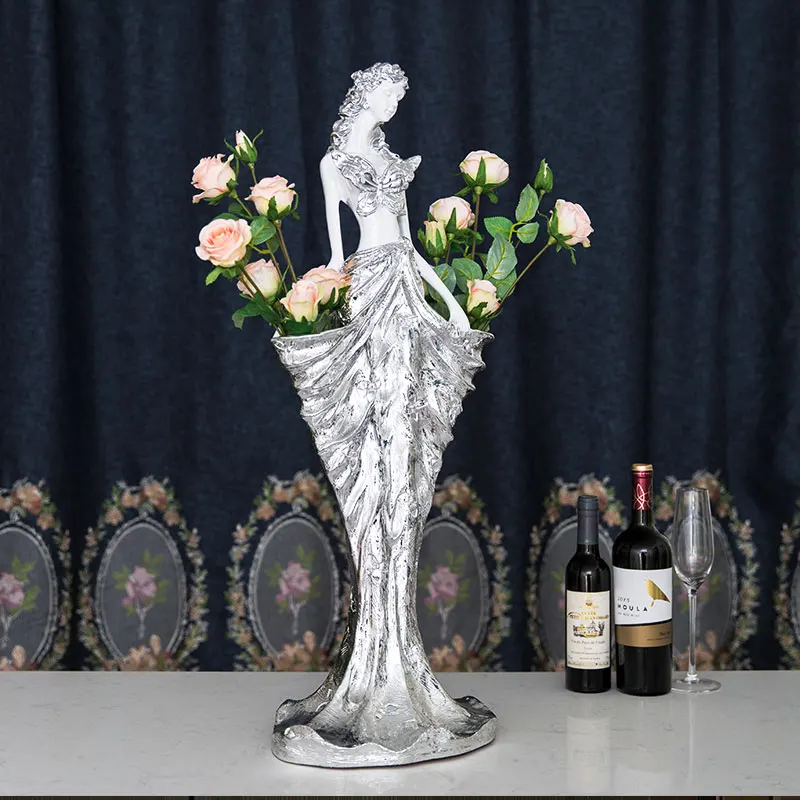 European-Style Home Creative Character Beauty Vase Ornament Decoration Artwork
European-Style Home Creative Character Beauty Vase Ornament Decoration Artwork