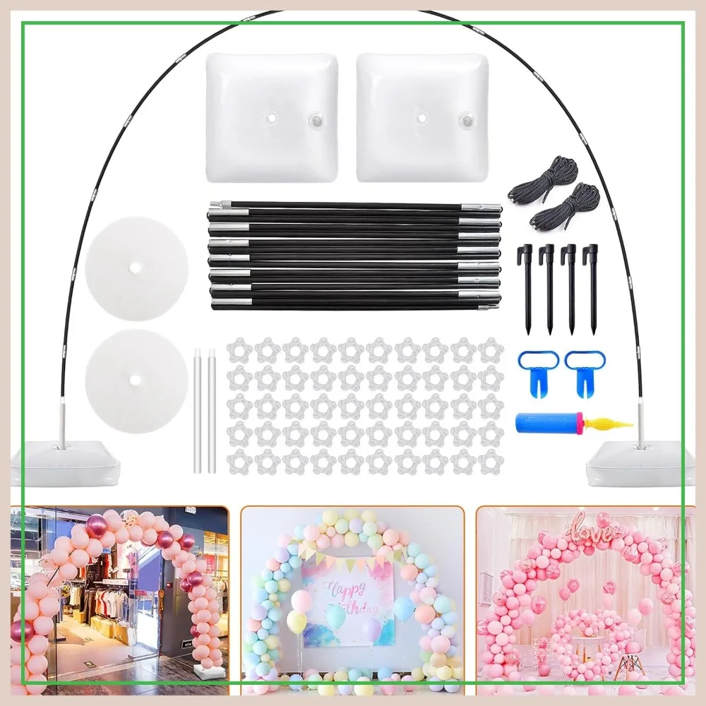 9FT x 10FT Adjustable Balloon Arch Kit for Wedding, Baby Shower, Birthday Photo Backdrop
9FT x 10FT Adjustable Balloon Arch Kit for Wedding, Baby Shower, Birthday Photo Backdrop