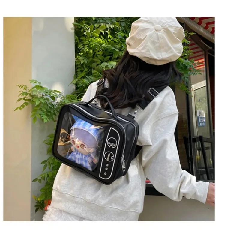 New Cute Ita Bag Girls' Ulzzang Backpack Japanese Girls' Crossbody Bag Fashionable Hand-held Shoulder Bag
New Cute Ita Bag Girls' Ulzzang Backpack Japanese Girls' Crossbody Bag Fashionable Hand-held Shoulder Bag