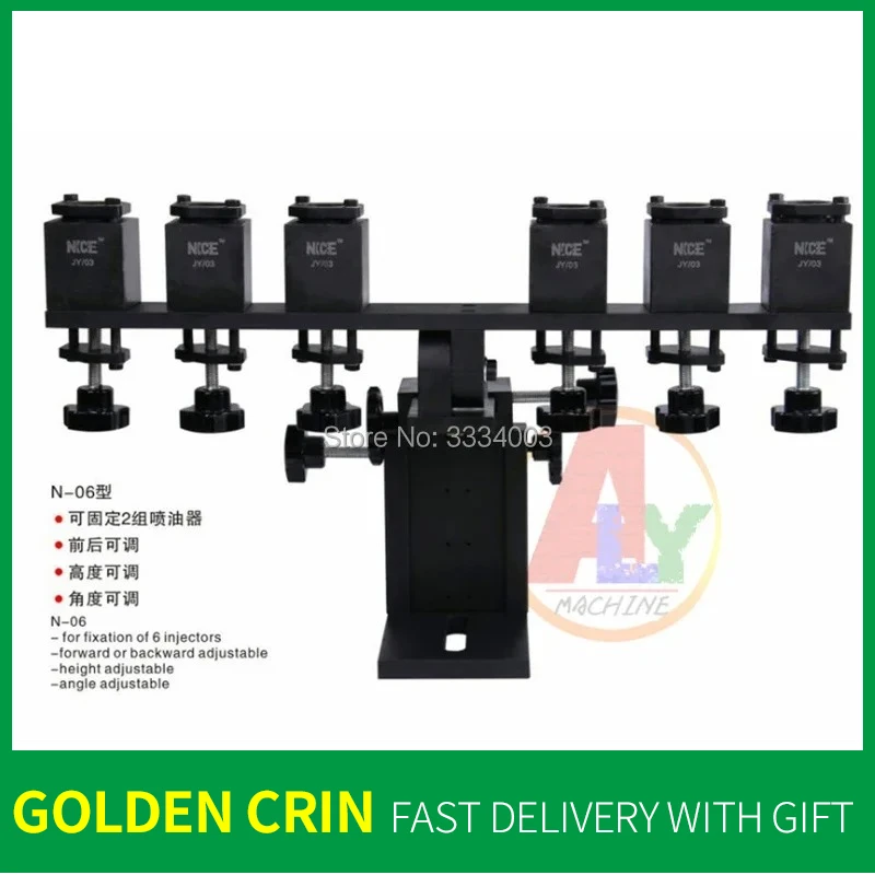 CRIN Common Rail Приспособление для форсунок Зажим Опорная рама с 6 шт. Инструменты для ремонта коллекторов дизельного масла
CRIN Common Rail Приспособление для форсунок Зажим Опорная рама с 6 шт. Инструменты для ремонта коллекторов дизельного масла
