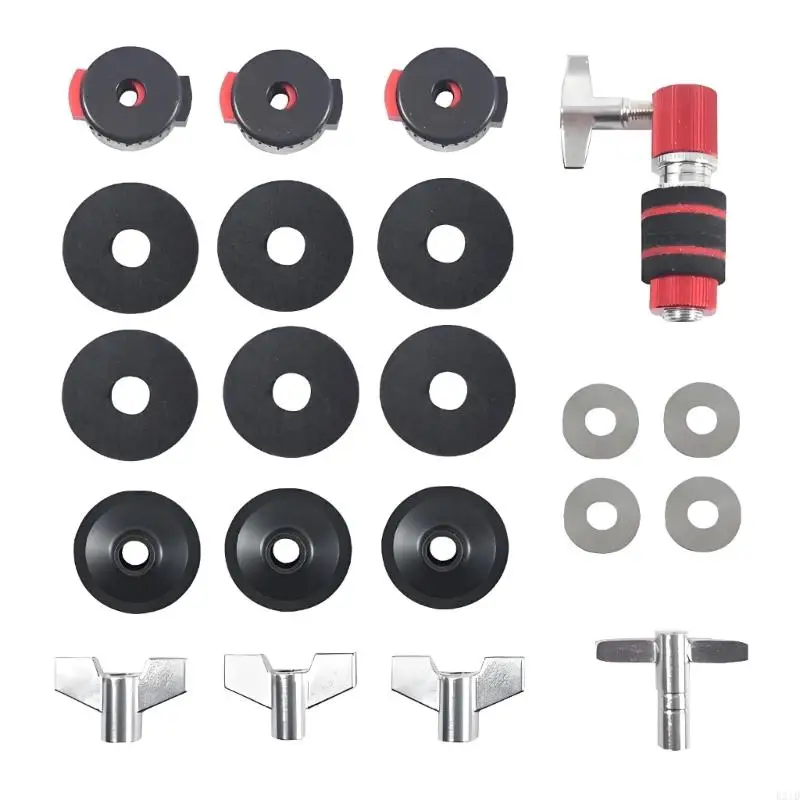 Premium Drum Felt Pad Set Essential Drumming Equipment Pack With Essential Accessories Like Pedal Clutch And Drum
Premium Drum Felt Pad Set Essential Drumming Equipment Pack With Essential Accessories Like Pedal Clutch And Drum