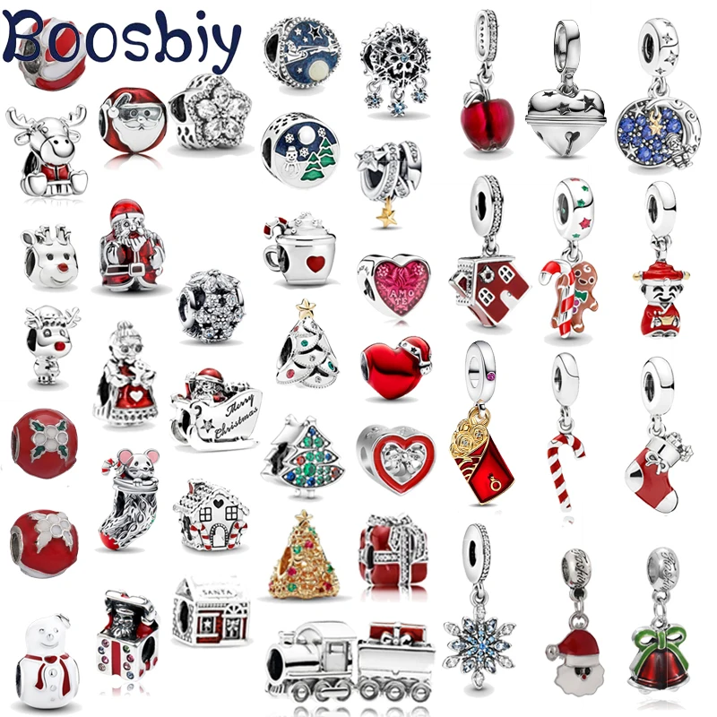 2Pcs/lot Christmas Santa Claus & Xmas Tree & Snowflakes Charm Pendant Fit Brand Bracelet & Necklace For DIY Jewelry
2Pcs/lot Christmas Santa Claus & Xmas Tree & Snowflakes Charm Pendant Fit Brand Bracelet & Necklace For DIY Jewelry