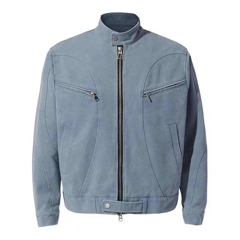 Mens Jacket Man Grey Coats Enlarge Oversized Baggy Loose Relaxed Comfortable Freedom Movement Streetwear Urban Youth Culture Hip
Mens Jacket Man Grey Coats Enlarge Oversized Baggy Loose Relaxed Comfortable Freedom Movement Streetwear Urban Youth Culture Hip
