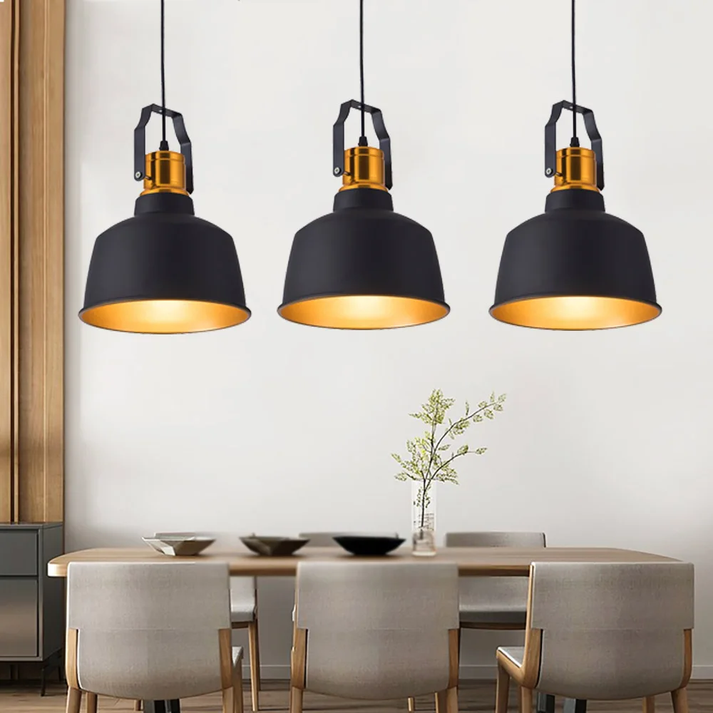 Vintage Loft Pendant Light Aluminum E27 Dining Room Kitchen Hanging Lamps Industral Coffee Bar Shop Pendant Lighting Lamparas
Vintage Loft Pendant Light Aluminum E27 Dining Room Kitchen Hanging Lamps Industral Coffee Bar Shop Pendant Lighting Lamparas