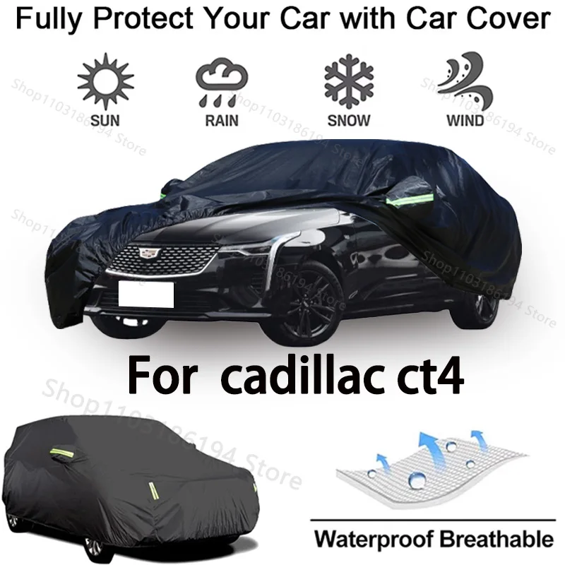 Full Car Cover For Cadillac CT4 Outdoor Protective Gear-Snowproof, Sunshield, Waterproof and Dustproof Automobile Accessories
Full Car Cover For Cadillac CT4 Outdoor Protective Gear-Snowproof, Sunshield, Waterproof and Dustproof Automobile Accessories