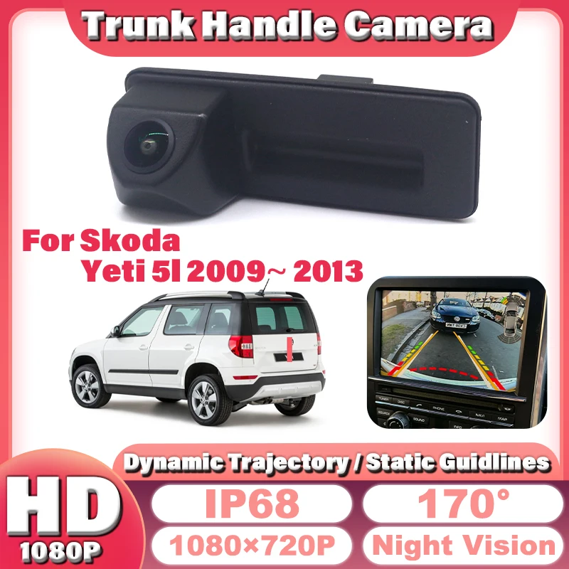 1080P 170°Trunk Handle Camera For Skoda Yeti 5l 2009 2010 2011 2012 2013 Night Vision Rear View Camera Parking Backup Camera CCD
1080P 170°Trunk Handle Camera For Skoda Yeti 5l 2009 2010 2011 2012 2013 Night Vision Rear View Camera Parking Backup Camera CCD