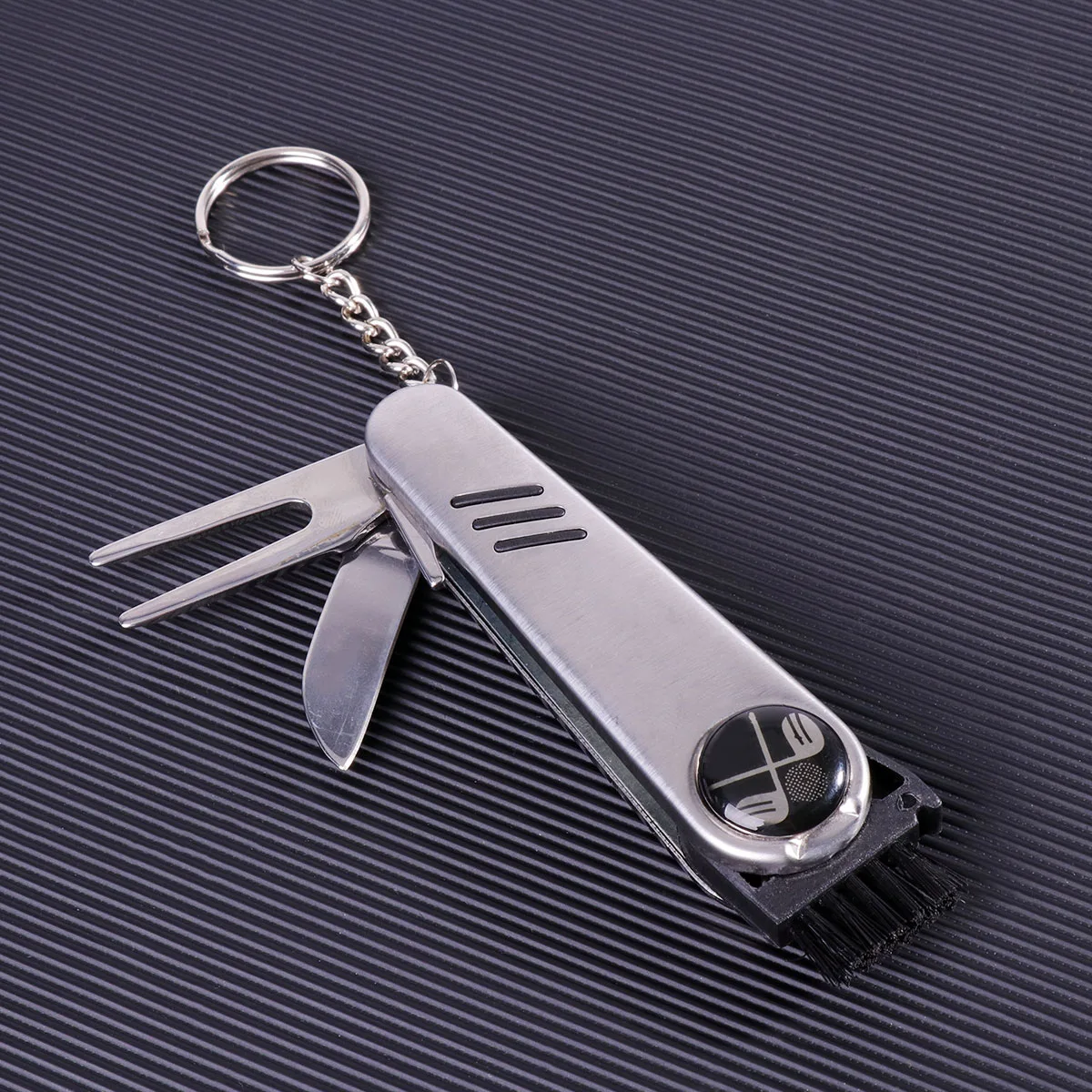 Multifunctional Golf Tool Set Stainless Steel Divot Repair Marker Club Groove Cleaner Portable Cleaning Brush Spike Wrench
Multifunctional Golf Tool Set Stainless Steel Divot Repair Marker Club Groove Cleaner Portable Cleaning Brush Spike Wrench