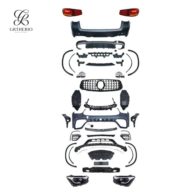 Suitable for Mercedes-Benz GLC-Class X253 body kit, GLC63 bumper modification, old-to-new car body kit
Suitable for Mercedes-Benz GLC-Class X253 body kit, GLC63 bumper modification, old-to-new car body kit