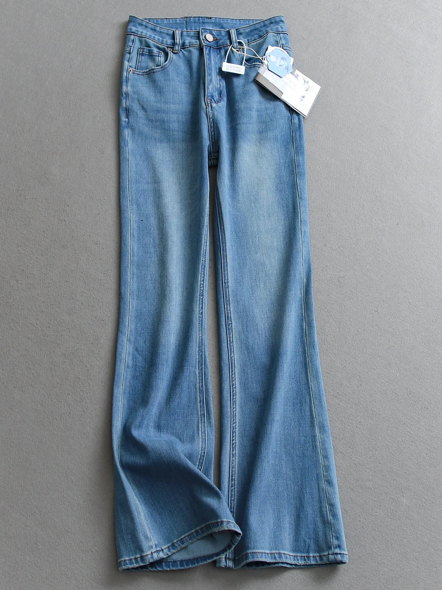 High Waist Stretchy Bootcut Jeans Women's Denim Pants Four Sides Washed Spring 2026 New Style Comfortable Breathable Soft Cot...
High Waist Stretchy Bootcut Jeans Women's Denim Pants Four Sides Washed Spring 2026 New Style Comfortable Breathable Soft Cot...