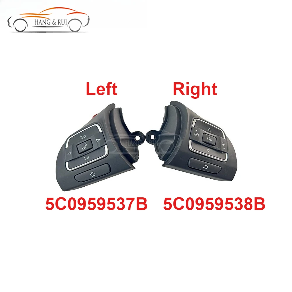 For Golf MK6 Tiguan Jetta MK6 Car steering wheel button switch 5C0959537B 5C0959538B 5C0 959 537 B 5C0 959 538 B
For Golf MK6 Tiguan Jetta MK6 Car steering wheel button switch 5C0959537B 5C0959538B 5C0 959 537 B 5C0 959 538 B