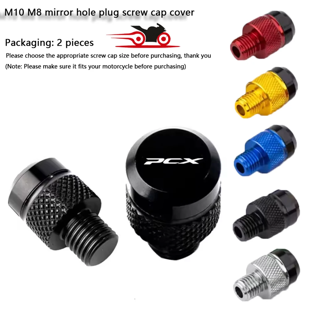 Для HONDA PCX160 PCX150 PCX125 PCX 125 150 160 мотоцикл M8 M10 зеркала заглушка винты колпачки болт с резьбой
Для HONDA PCX160 PCX150 PCX125 PCX 125 150 160 мотоцикл M8 M10 зеркала заглушка винты колпачки болт с резьбой