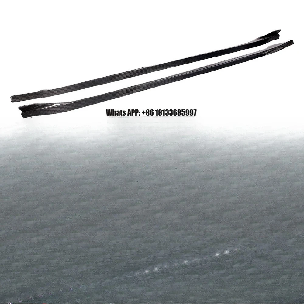 Factory 100% Carbon Fiber Side Skirts Car Bodykit for Tesla Model 3 17-23
Factory 100% Carbon Fiber Side Skirts Car Bodykit for Tesla Model 3 17-23