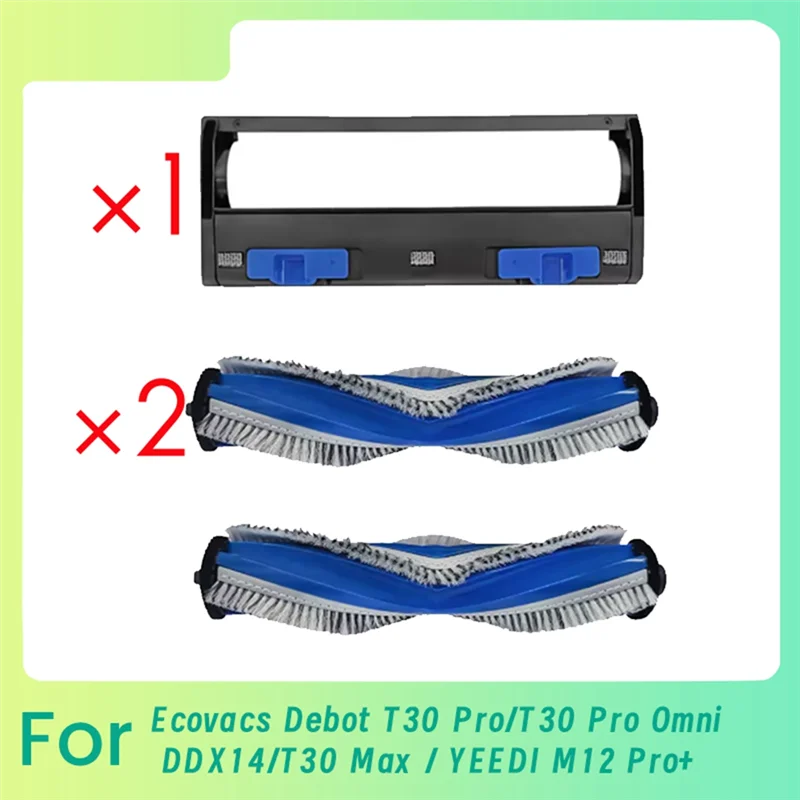 Roller Brush Cover With 2 Roller Brush For Ecovacs T30 Pro/T30 Pro Omni DDX14/T30 Max / YEEDI Pro+ Accessories
Roller Brush Cover With 2 Roller Brush For Ecovacs T30 Pro/T30 Pro Omni DDX14/T30 Max / YEEDI Pro+ Accessories