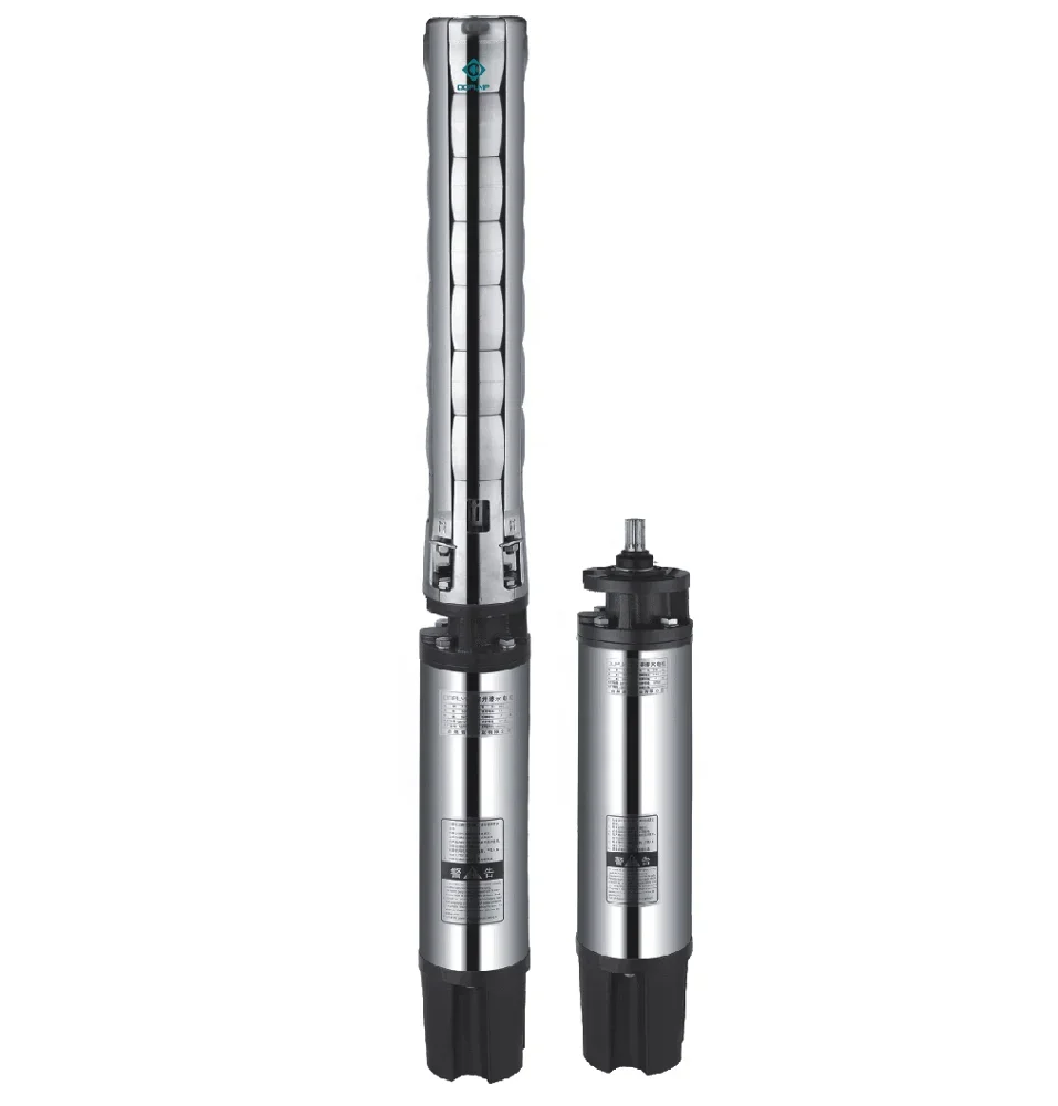 QQPump 6SP60-9 25HP 6inch 60T 304ss Submersible Pumping Machine Deep Well Water Pump
QQPump 6SP60-9 25HP 6inch 60T 304ss Submersible Pumping Machine Deep Well Water Pump