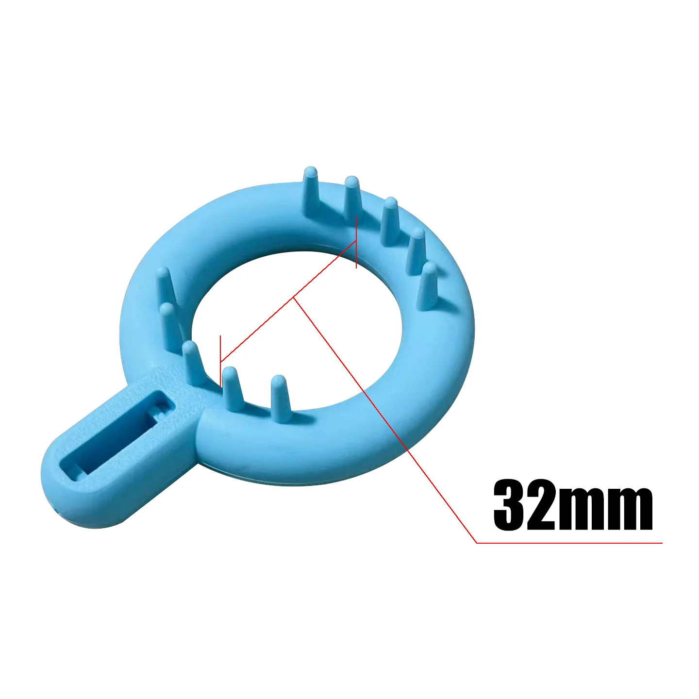 Fascia gun massage head double ring accessory 32mm hairy silicone ring
Fascia gun massage head double ring accessory 32mm hairy silicone ring