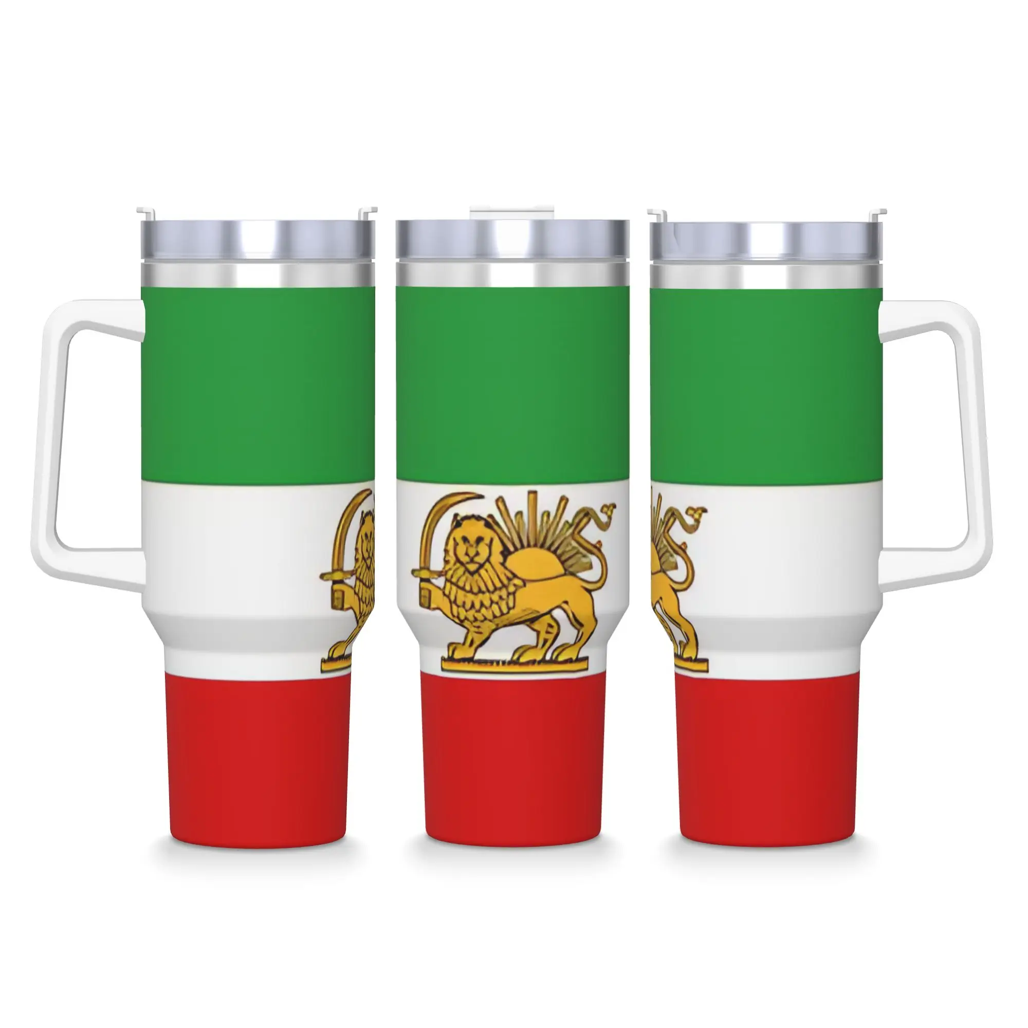 Термокружка с картой Ирана и флагом, 40 унций, из нержавеющей стали, с двойными стенками, вакуумная изоляция, с соломинкой
Термокружка с картой Ирана и флагом, 40 унций, из нержавеющей стали, с двойными стенками, вакуумная изоляция, с соломинкой