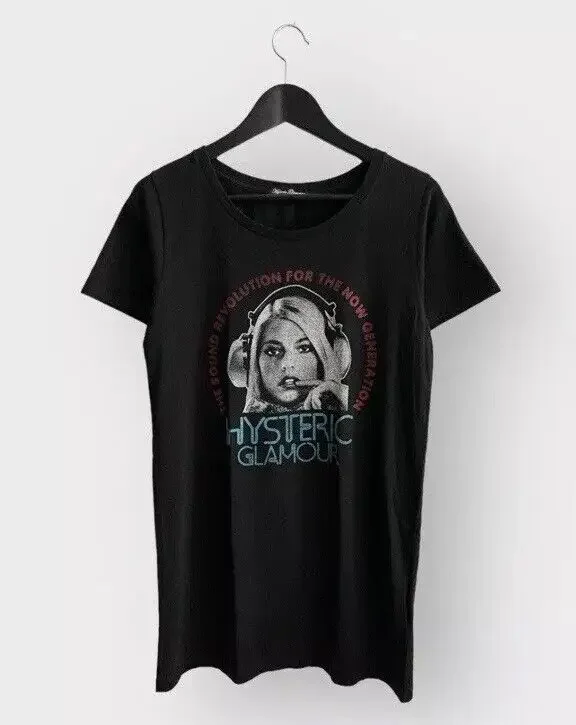 Vtg. Hysteric Glamour Men's T-Shirt DJ Girl Logo Size S Made In Japan
Vtg. Hysteric Glamour Men's T-Shirt DJ Girl Logo Size S Made In Japan