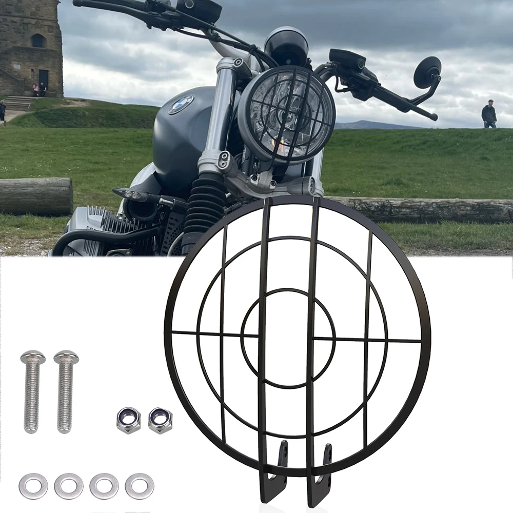 For BMW R Nine T RNineT R1200 NINE-T Scrambler Urban GS Pure RACER Motorcycle Headlight Guard Protector Head Light Grille Cover
For BMW R Nine T RNineT R1200 NINE-T Scrambler Urban GS Pure RACER Motorcycle Headlight Guard Protector Head Light Grille Cover