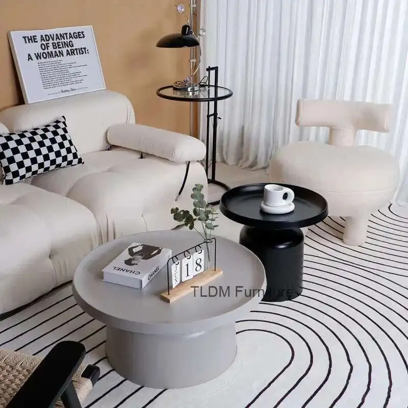 Nordic Metal Coffee Tables Creative Apartment Living Room Furniture Iron Small Round Desk Combination Simple Sofa Side Table
Nordic Metal Coffee Tables Creative Apartment Living Room Furniture Iron Small Round Desk Combination Simple Sofa Side Table