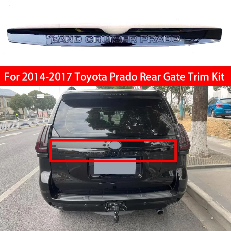 For 2014 2015 2016 2017 Toyota Prado Car Rear Door Decor Accessories Trunk Trim Strip Bright Black Carbon Fiber Coating Kit
For 2014 2015 2016 2017 Toyota Prado Car Rear Door Decor Accessories Trunk Trim Strip Bright Black Carbon Fiber Coating Kit