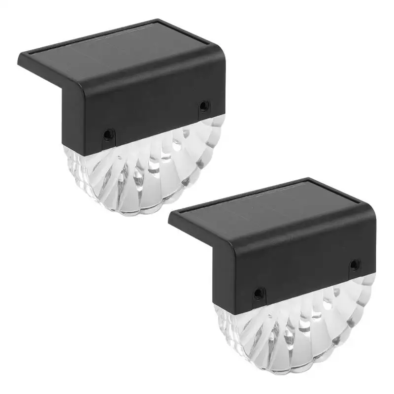 Solar Powered Fence Lights 2 Pack Waterproof LED Fence Lights Backyard Decor 2 Lighting Modes Pathway Lamps Decorative Shell
Solar Powered Fence Lights 2 Pack Waterproof LED Fence Lights Backyard Decor 2 Lighting Modes Pathway Lamps Decorative Shell