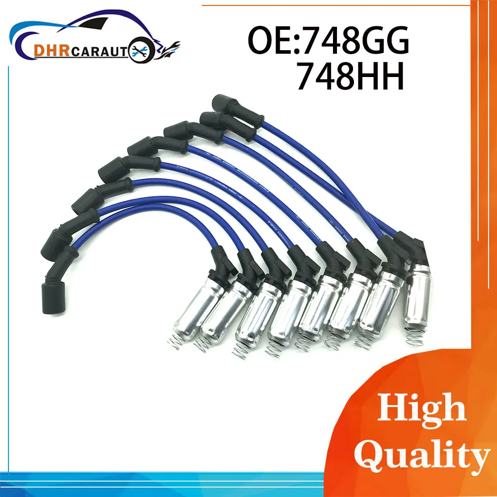 748GG 748HH аксессуары, 8 шт., провода для свечей зажигания, термостойкая изолированная замена для Buick GM SAAB 9-7X V8 2005-2009
748GG 748HH аксессуары, 8 шт., провода для свечей зажигания, термостойкая изолированная замена для Buick GM SAAB 9-7X V8 2005-2009