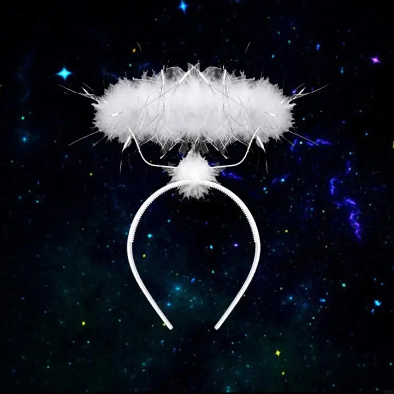Angel Halos Headband with Angel Wand Angel Costume Angel Halloween Cosplay Costume Accessories White for Women Girls
Angel Halos Headband with Angel Wand Angel Costume Angel Halloween Cosplay Costume Accessories White for Women Girls