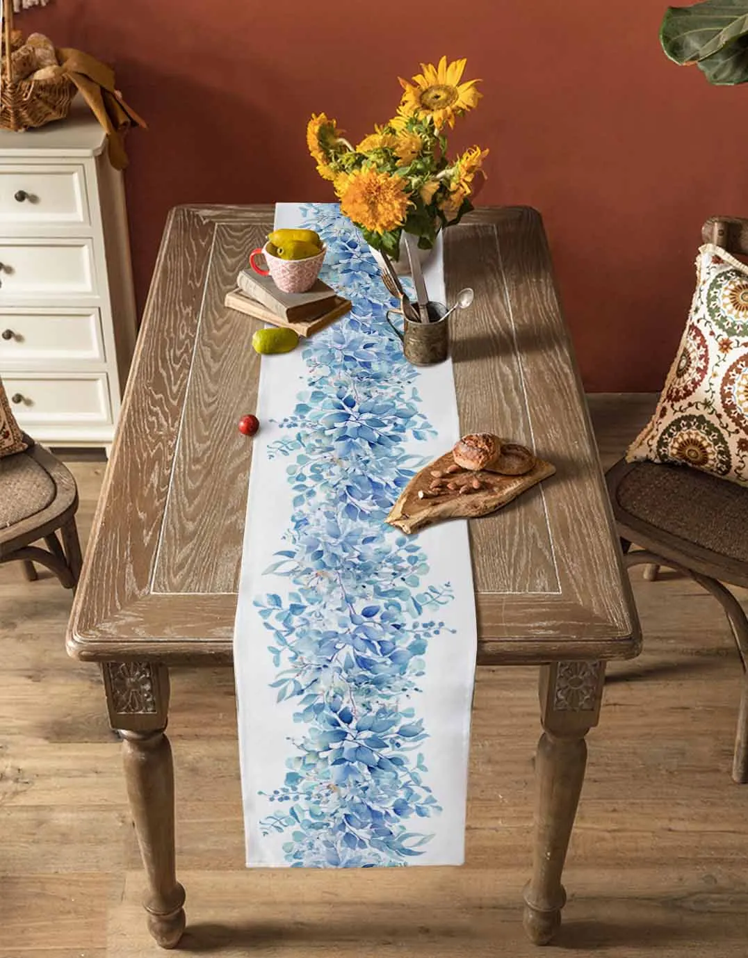 Plants Eucalyptus Leaves Illustrations Table Runner Cotton Linen Wedding Table Decor Tablecloth Kitchen Decor Table Runner
Plants Eucalyptus Leaves Illustrations Table Runner Cotton Linen Wedding Table Decor Tablecloth Kitchen Decor Table Runner