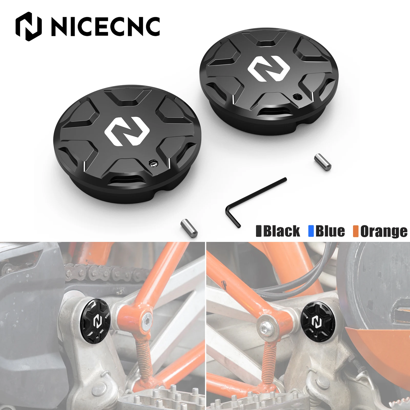 For KTM 2008-2025 690 Enduro R 690 SMC R Enduro Swingarm Pivot Hole Plugs Husqvarna 701 Enduro 701 Supermoto GasGas 700 ES/SM
For KTM 2008-2025 690 Enduro R 690 SMC R Enduro Swingarm Pivot Hole Plugs Husqvarna 701 Enduro 701 Supermoto GasGas 700 ES/SM