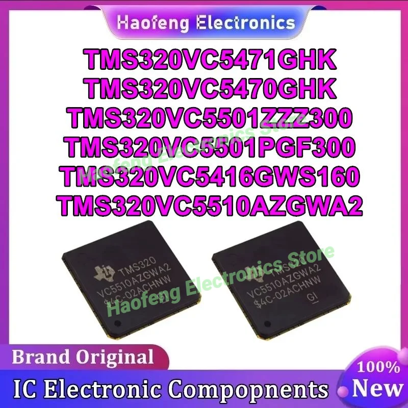 2 шт. TMS320VC5471GHK TMS320VC5470GHK TMS320VC5501ZZ300 TMS320VC5501PGF300 TMS320VC5416GWS160 TMS320VC5510AZGWA2 в наличии
2 шт. TMS320VC5471GHK TMS320VC5470GHK TMS320VC5501ZZ300 TMS320VC5501PGF300 TMS320VC5416GWS160 TMS320VC5510AZGWA2 в наличии