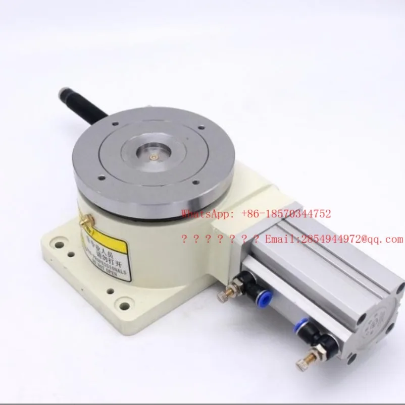 L Fully Automatic Pneumatic Indexing Plate, Rotating Table, Equal Division Plate Splitter HSD-140DT Pneumatic Chuck Rotation
