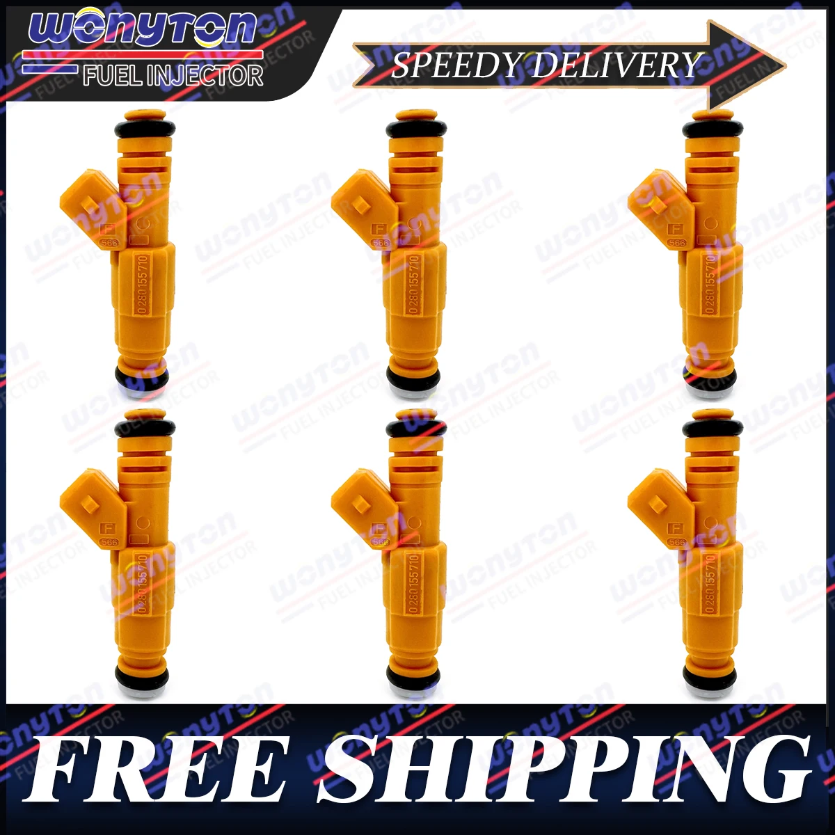 6 шт. топливные форсунки подходят для JEEP Cherokee Wrangler 1987-1998 годов 4.0L 0280155710
6 шт. топливные форсунки подходят для JEEP Cherokee Wrangler 1987-1998 годов 4.0L 0280155710