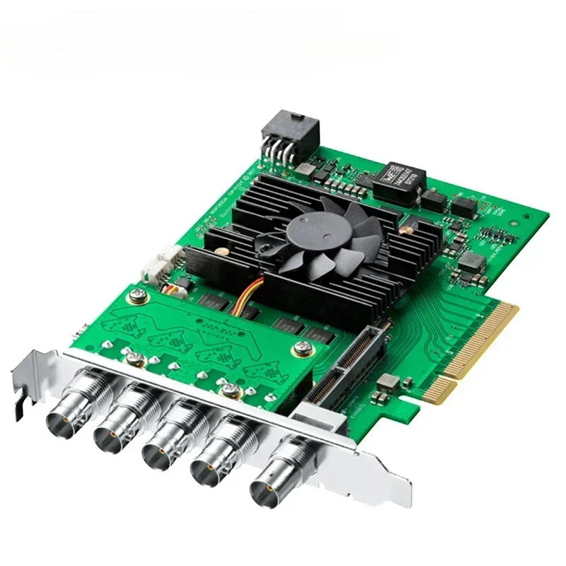 DeckLink 8K Pro Quad link 12G-SDI capture card video switcher playback for SD/HD/Ultra HD/4K/4K DCI/8K/8K DCI formats
DeckLink 8K Pro Quad link 12G-SDI capture card video switcher playback for SD/HD/Ultra HD/4K/4K DCI/8K/8K DCI formats