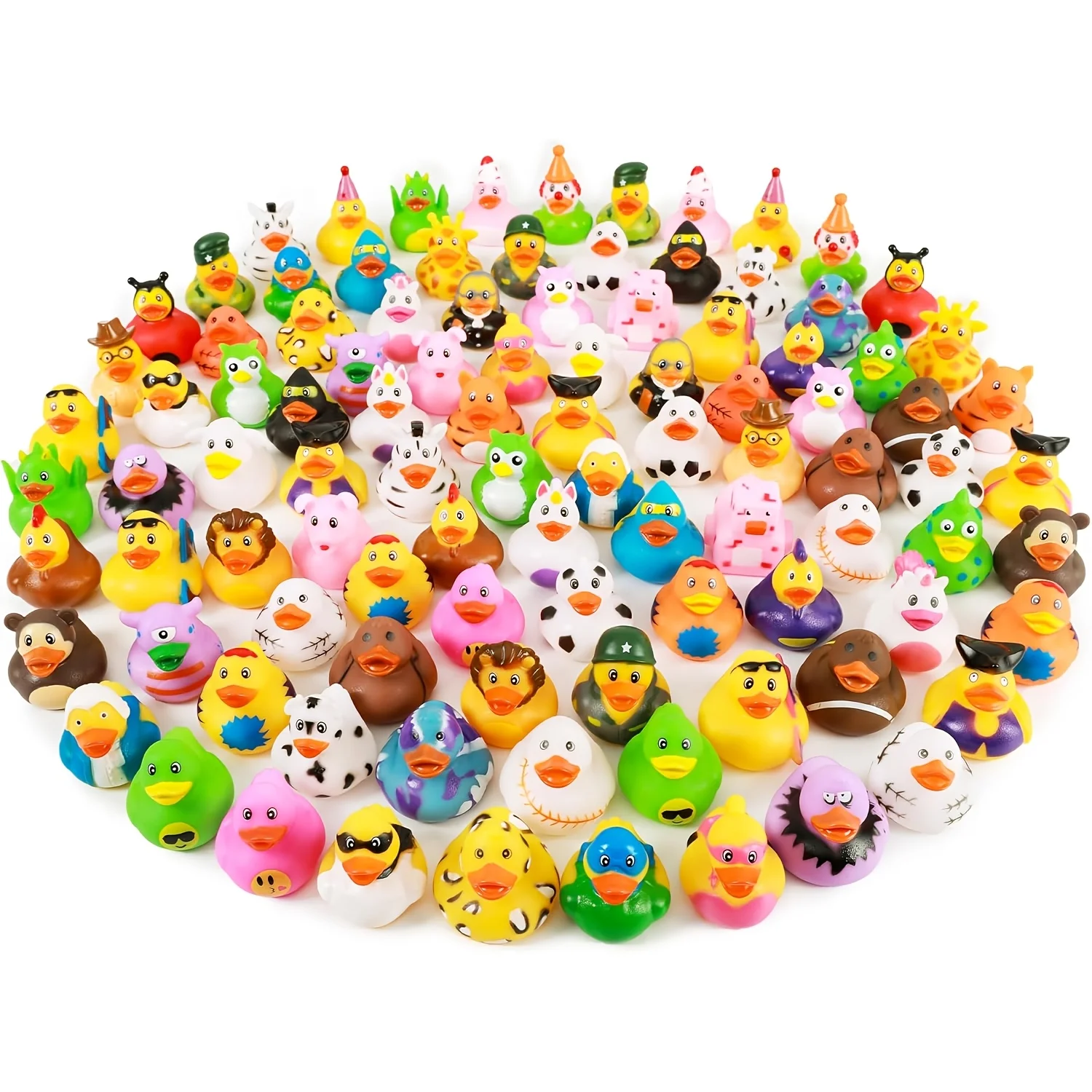 Gift for Her/Him Ducks Bath Toys 100/188/385PCS Mini Ducks Box Bulk for Kids Baby Shower Decorations Birthday Party Favors Gift Photobooth Props for Party Events, The Best Props for Photography Classroom Summer Beach Pool Activity Carnival Game
Gift for Her/Him Ducks Bath Toys 100/188/385PCS Mini Ducks Box Bulk for Kids Baby Shower Decorations Birthday Party Favors Gift Photobooth Props for Party Events, The Best Props for Photography Classroom Summer Beach Pool Activity Carnival Game