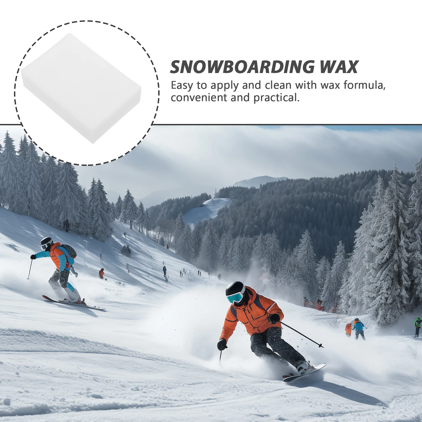 Snowboard Wax Ski Skateboard Rub On Block Brick Easy Apply Maintenance Kit Performance Boost Deep Cleaning Waxing 
Snowboard Wax Ski Skateboard Rub On Block Brick Easy Apply Maintenance Kit Performance Boost Deep Cleaning Waxing