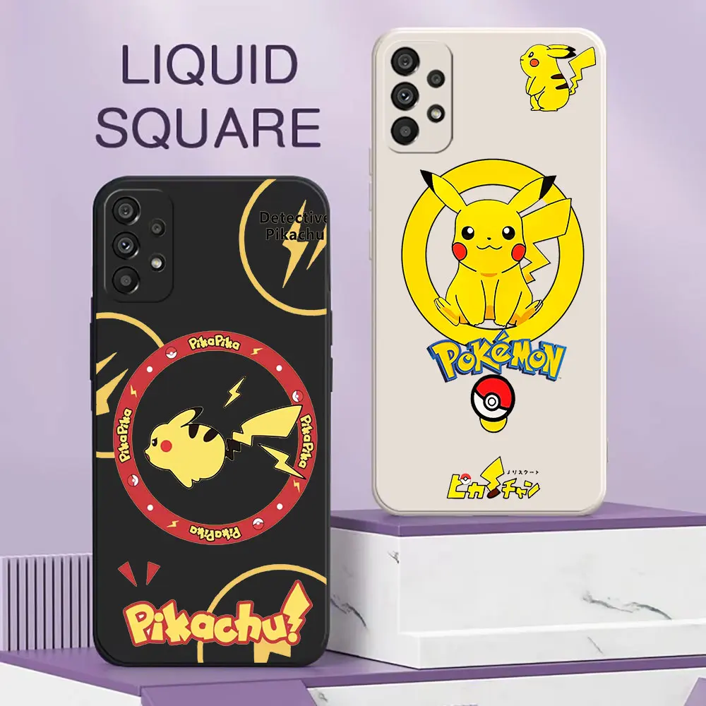 lightning Pikachu Pokemon Case For Samsung Galaxy A54 A53 A52 A51 A82 A73 A72 A71 A34 A33 A32 A31 A25 A24 A23 A22 Liquid Cover
lightning Pikachu Pokemon Case For Samsung Galaxy A54 A53 A52 A51 A82 A73 A72 A71 A34 A33 A32 A31 A25 A24 A23 A22 Liquid Cover