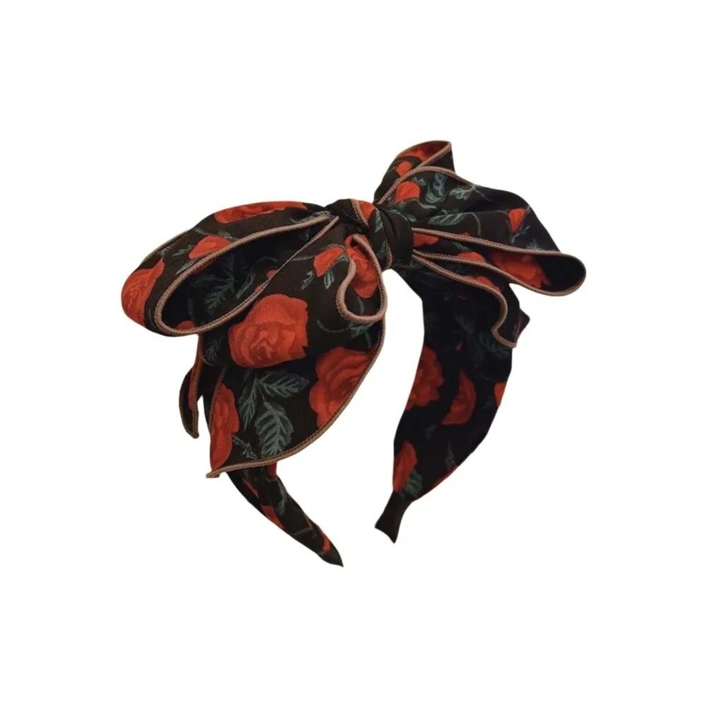 Simple Headwear Three-layer Bow Headband ABS Creative Bownot Wide Hair Hoop Korean Style Rose Floral Printed Hairband for Gifts
Simple Headwear Three-layer Bow Headband ABS Creative Bownot Wide Hair Hoop Korean Style Rose Floral Printed Hairband for Gifts