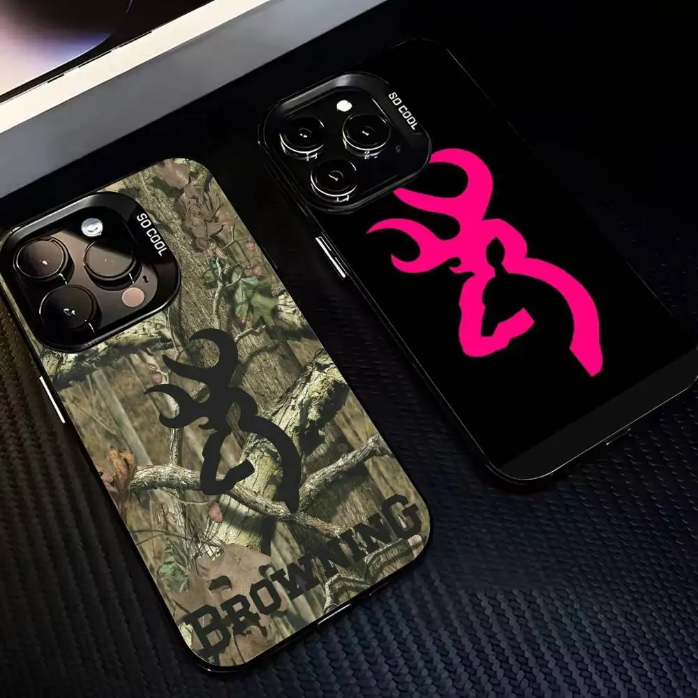Cool B-BrowningS Huntings DEER Phone Case For iPhone 17,16,15,14,13,12,11 Plus,Pro Max,XS,Colored Silver Plated Inside Cover
Cool B-BrowningS Huntings DEER Phone Case For iPhone 17,16,15,14,13,12,11 Plus,Pro Max,XS,Colored Silver Plated Inside Cover